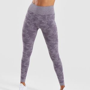 GYMSHARK CAMO SEAMLESS LEGGINGS